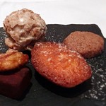 レストラン マノワ - クッキー、生チョコ、クランチチョコ、マドレーヌ、カカオクッキー