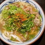丸亀製麺 - ◆「肉うどん」