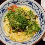 丸亀製麺 - ◆「ごま高菜明太釜玉うどん」