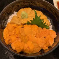 函館うに むらかみ 日本生命札幌ビル店 - 【塩水バフンうにとムラサキうにの食べ比べ丼…6,048円】♫2019/6