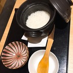 日本料理　伊せ吟 - 炊き立てご飯