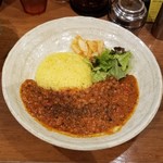 SPICY CURRY 魯珈 - ３種の唐辛子が決め手♪激辛スパイシーキーマカレー