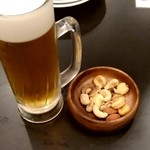 ITALIAN&SPAIN BAR LOUIS - 【2019.7.1(月)】生ビール(アサヒドライプレミアム豊穣)590円とお通し