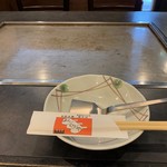 Ajikuraya - 鉄板と小皿とコテ