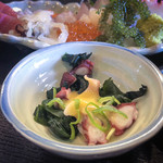 ようちゃん - タコの酢味噌和え