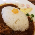 茄子おやじ - ちきんカレー