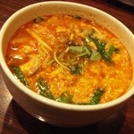 黒毛和牛専門店 もうもう亭 - カルビスープ。