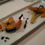 ビオディナミコ - 天使の海老のソテー　栗の花の蜂蜜風味