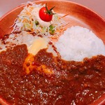 びっくりドンキー - チーズカリーバーグディッシュ
