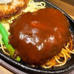 1ポンドのステーキハンバーグ タケル - 