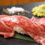 Nikugoya - 新鮮な和牛を使用した肉寿司