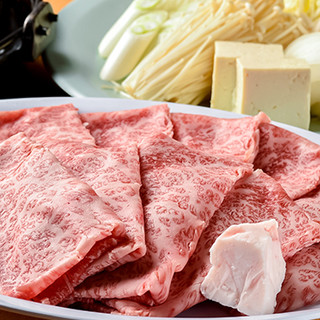 Delicious Sukiyaki that has been popular since its establishment in 1952