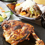 ～おでんと酒～ 傳八 - 【日〜木限定】八助OPEN記念特別コース・香川名物骨付き鶏や鰹の土佐盛り[￥2980/8品/３時間飲み放題]