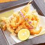 Deep-fried river shrimp ~Japanese pepper salt~