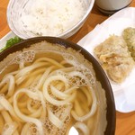 手打ちうどん 上を向いて - 