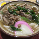 ふじや - 肉うどん