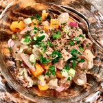 トラットリア ダ コヴィーノ - 牛タンとアキレス腱のサラダ