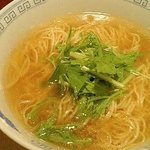 EVOLVE - チャイナビストロ常村　葱風味汁そば（700円）