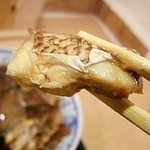 海猫屋 - 甘辛い煮汁を、お代わりしたご飯に全部かけて食べたいのを我慢しました(笑)