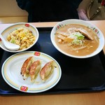 餃子の王将 - Ｂラーメンセット