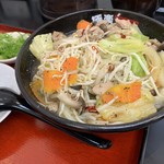 極楽うどん TKU - 鶏塩ダレうどん（￥860）