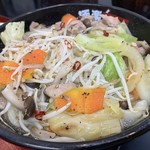 極楽うどん TKU - 鶏塩ダレうどん（￥860）