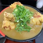 極楽うどん TKU - ・鶏天カレーうどん（￥950）