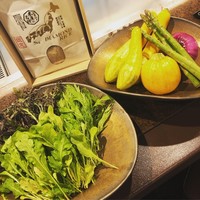 自家農園野菜の鉄板焼き