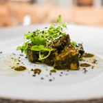 ARMONICO - 豊後水道の黒アワビ 　肝のドレッシング