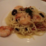 Sole - 1/6　再訪　エビのペペロンチーノ　パスタ