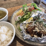 カフェプラスケーキ ククー - 毎回スープも具沢山で美味しい  )^o^(