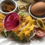 カフェアンドショップ ロータスランド - 2019/07/02
      モーニングＡセット 380円
      おまかせセット 550円
      プリンアラモード 420円
      豆乳ストロベリーアイスクリーム 150円