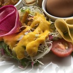 カフェアンドショップ ロータスランド - 2019/07/02
      モーニングＡセット 380円
      おまかせセット 550円
      プリンアラモード 420円
      豆乳ストロベリーアイスクリーム 150円