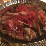 和み酒 仁 - 和王牛のすき焼き（小鍋）