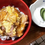 Mini Hamajidori chicken Oyako-don (Chicken and egg bowl)