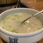 炭焼き崇洞 - スープ