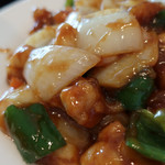 上海料理 縁來家 - 鶏肉の中華みそ炒め　※今週の定食