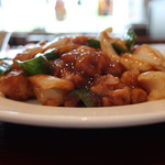 上海料理 縁來家 - 鶏肉の中華みそ炒め　※今週の定食