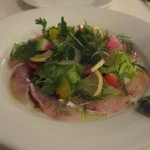 ピッツェリア トニーノ - 鮮魚のカルパッチョ