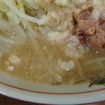 ラーメン二郎 - 上澄み