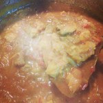 こだま食堂 - チキンカレー  スパイスもフェアトレードのものを使用