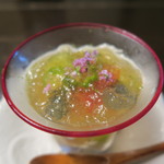 土家 - 蕎麦豆腐　夏野菜