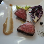 リストランテ カゼッド - 黒毛和牛芯玉肉の備長炭焼き