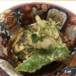 旬菜 おぐら家 - 加茂茄子の揚げ出し