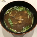 旬菜 おぐら家 - 赤出汁