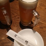 七福 - まずは生ビール