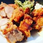 大衆鉄板焼き まつもっ亭 - 鶏のから揚げ