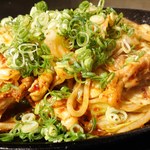 大衆鉄板焼き まつもっ亭 - 辛にん肉焼き セセリ