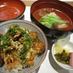 ます味 - 六品目：穴子ご飯