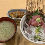 沼津魚がし鮨 - 早得丼 500円 税別